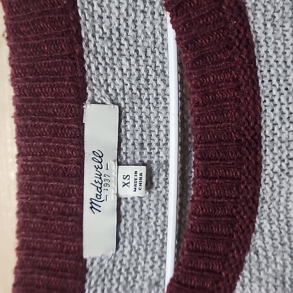 Madewell Cotton Blemd Sweater Women's Size XS - Picture 3 of 6